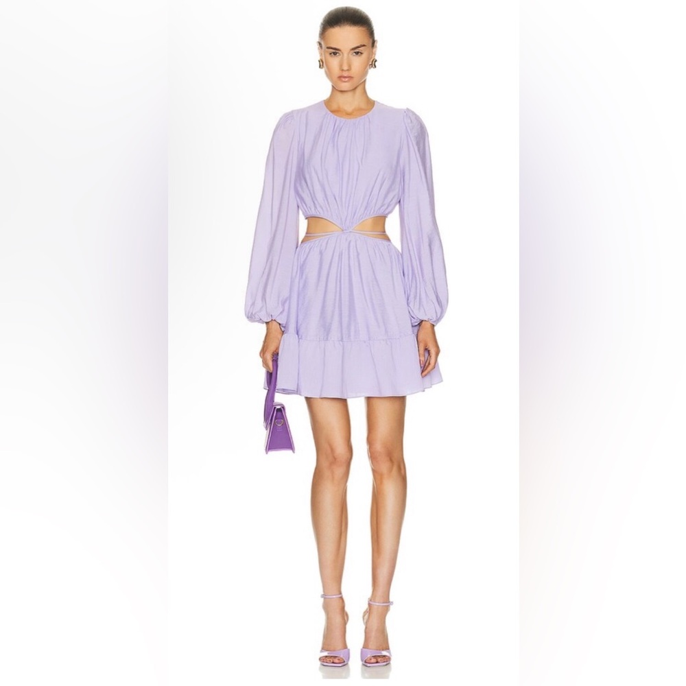 SIMKHAI Issy Cut Out Mini Dress